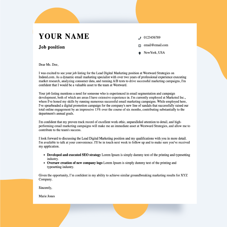 Formal Letter
