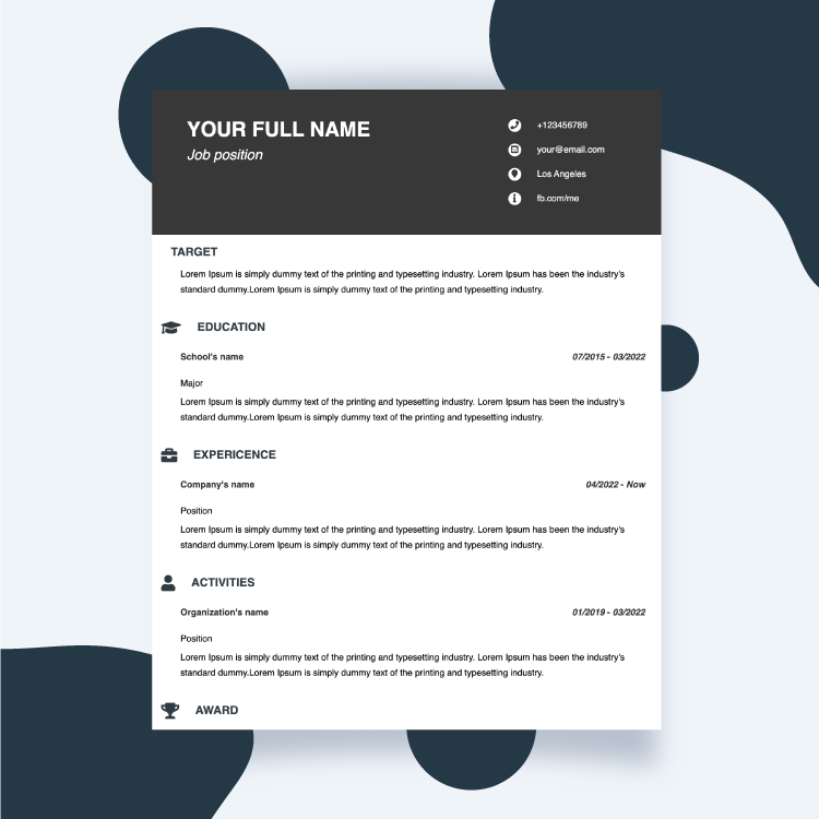 Dark Sidebar